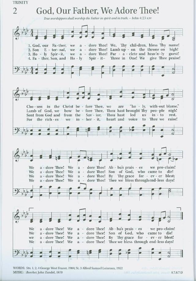 The Christian Life Hymnal page 2