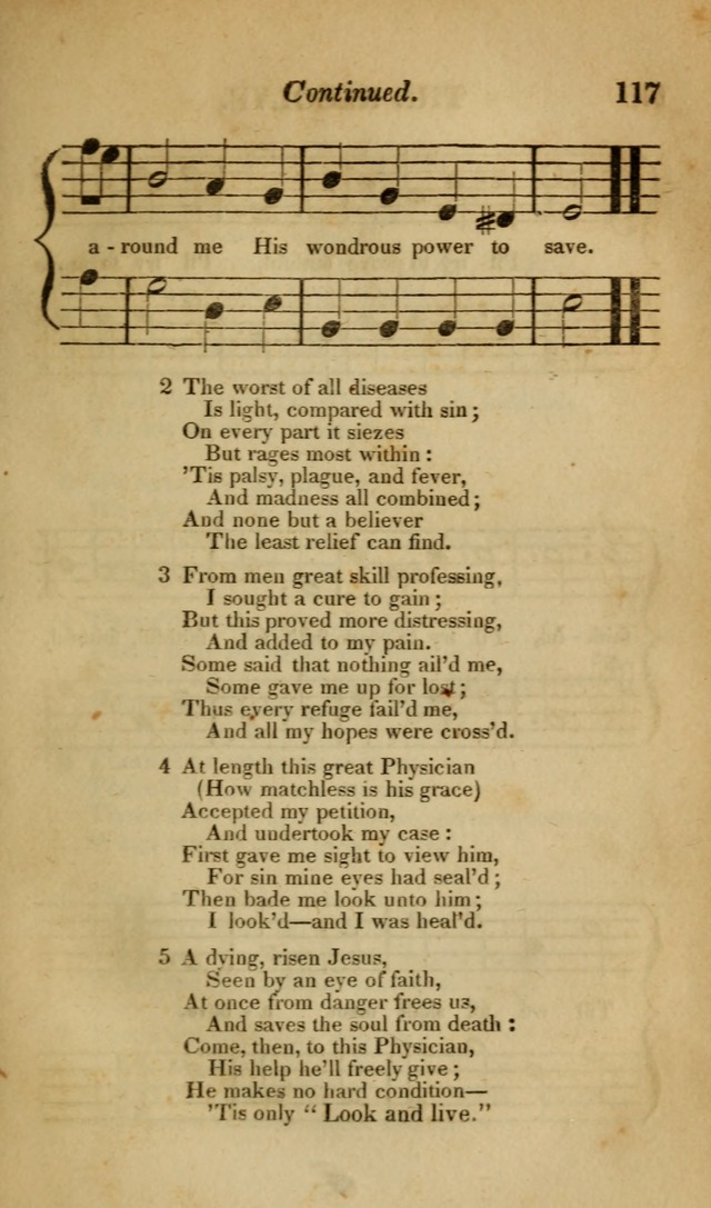 The Christian Lyre: Vol I (8th ed. rev.) page 117