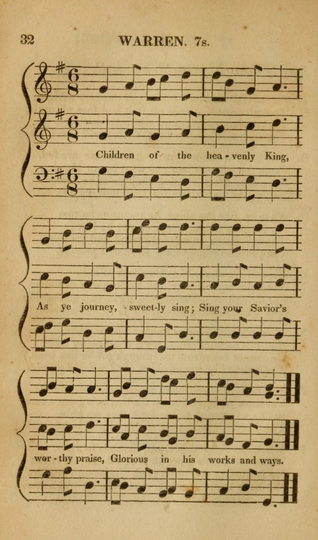 The Christian Lyre: Vol I (8th ed. rev.) page 32