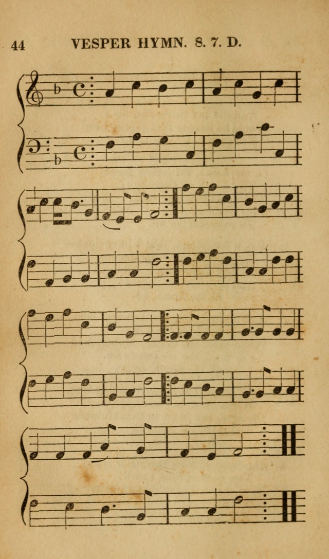 The Christian Lyre: Vol I (8th ed. rev.) page 44