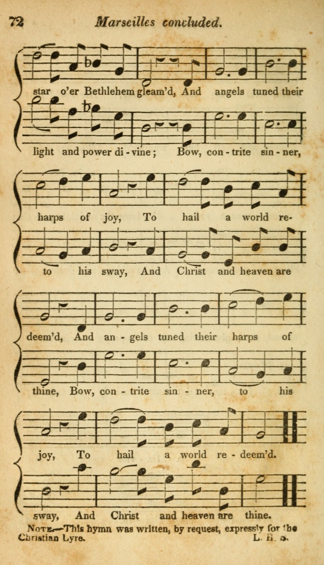 The Christian Lyre, Volume 1 page 74