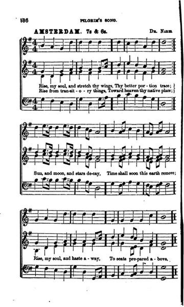 Christian Melodies: a selection of hymns and tunes designed for social and private worship in the lecture-room and the family (2nd ed.) page 135