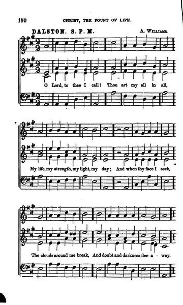 Christian Melodies: a selection of hymns and tunes designed for social and private worship in the lecture-room and the family (2nd ed.) page 149