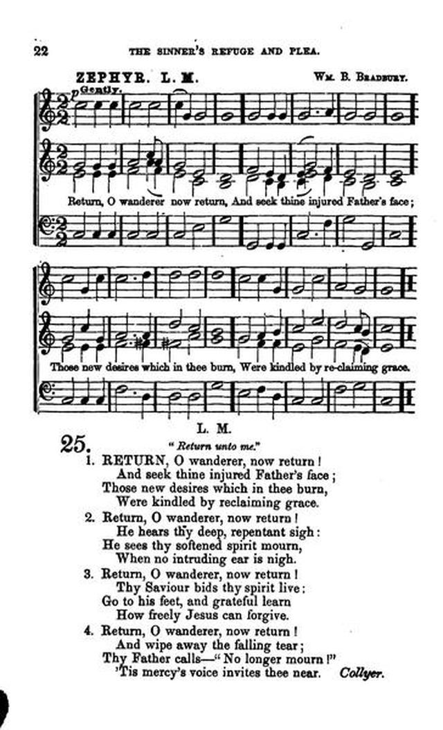 Christian Melodies: a selection of hymns and tunes designed for social and private worship in the lecture-room and the family (2nd ed.) page 21