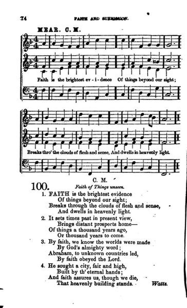 Christian Melodies: a selection of hymns and tunes designed for social and private worship in the lecture-room and the family (2nd ed.) page 73