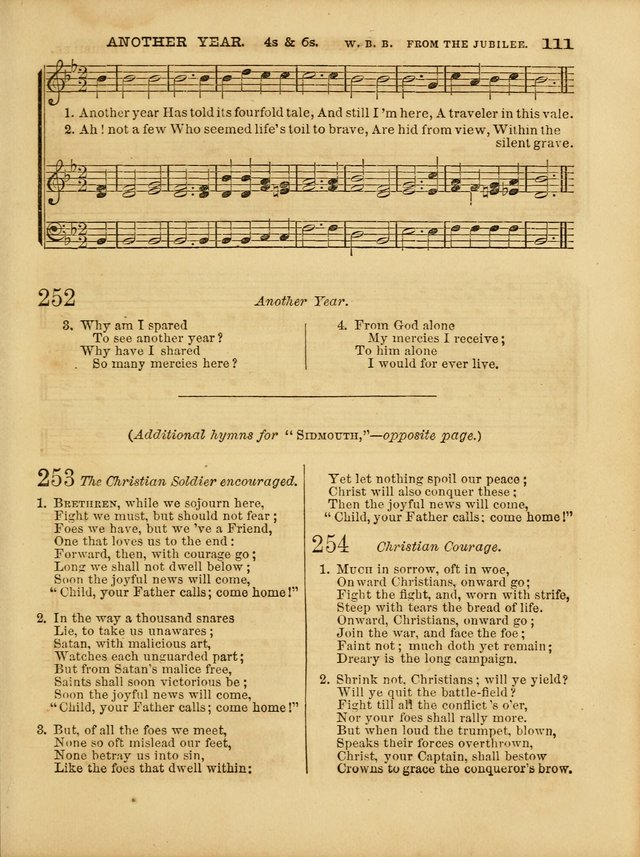 Cottage Melodies; a hymn and tune book, for prayer and social meetings and the home circle page 118