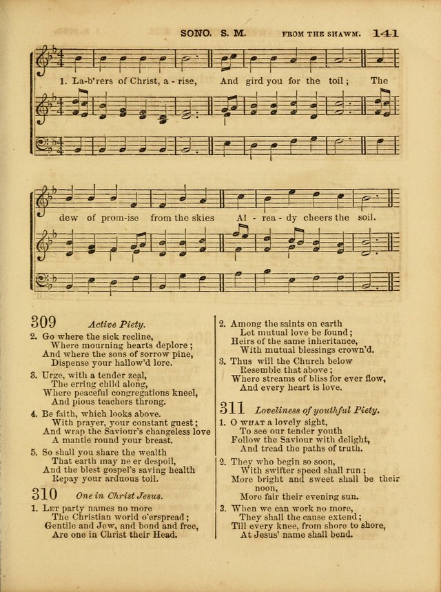Cottage Melodies; a hymn and tune book, for prayer and social meetings and the home circle page 148