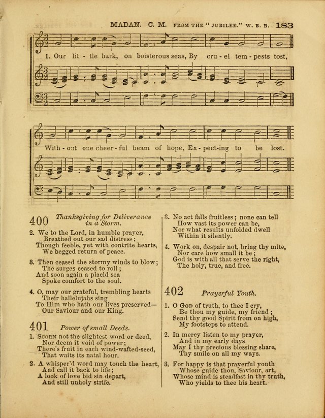 Cottage Melodies; a hymn and tune book, for prayer and social meetings and the home circle page 190