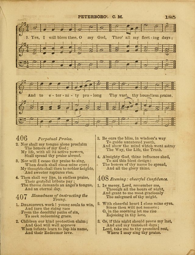 Cottage Melodies; a hymn and tune book, for prayer and social meetings and the home circle page 192