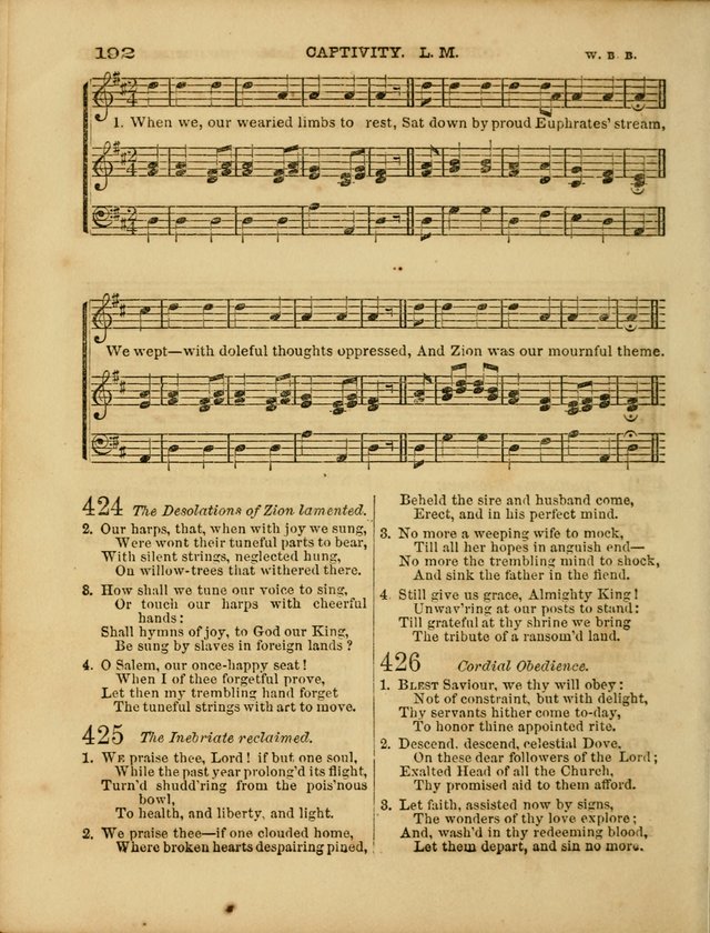 Cottage Melodies; a hymn and tune book, for prayer and social meetings and the home circle page 199