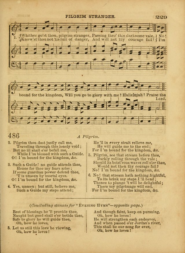 Cottage Melodies; a hymn and tune book, for prayer and social meetings and the home circle page 236