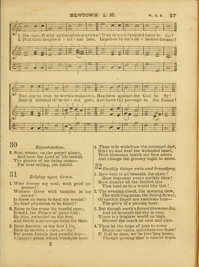 Cottage Melodies; a hymn and tune book, for prayer and social meetings and the home circle page 24