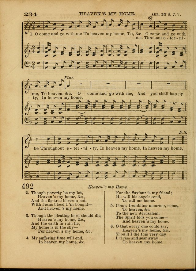 Cottage Melodies; a hymn and tune book, for prayer and social meetings and the home circle page 241
