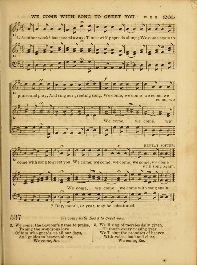 Cottage Melodies; a hymn and tune book, for prayer and social meetings and the home circle page 272