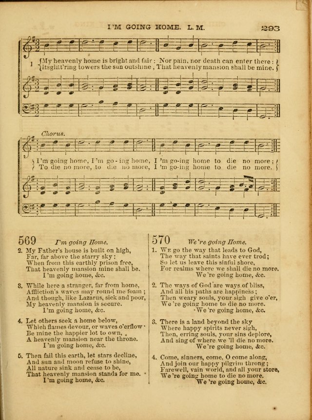 Cottage Melodies; a hymn and tune book, for prayer and social meetings and the home circle page 300