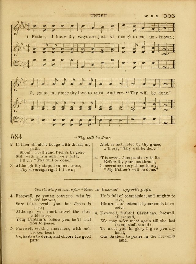 Cottage Melodies; a hymn and tune book, for prayer and social meetings and the home circle page 312