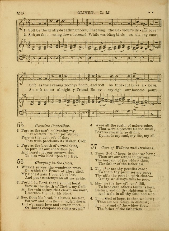 Cottage Melodies; a hymn and tune book, for prayer and social meetings and the home circle page 33