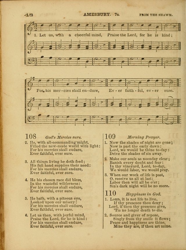 Cottage Melodies; a hymn and tune book, for prayer and social meetings and the home circle page 55