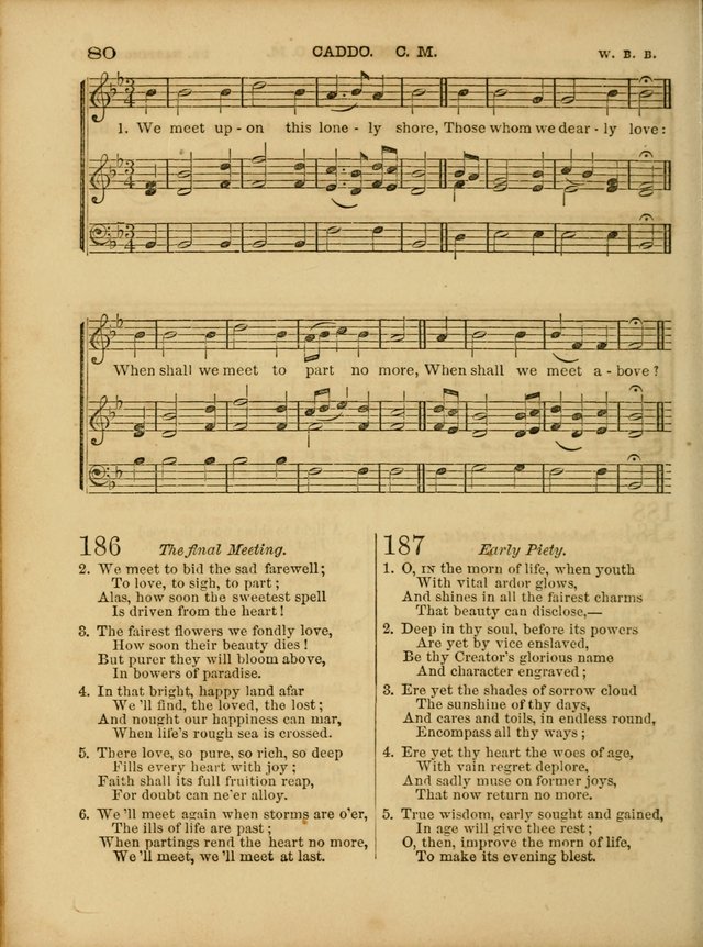 Cottage Melodies; a hymn and tune book, for prayer and social meetings and the home circle page 87