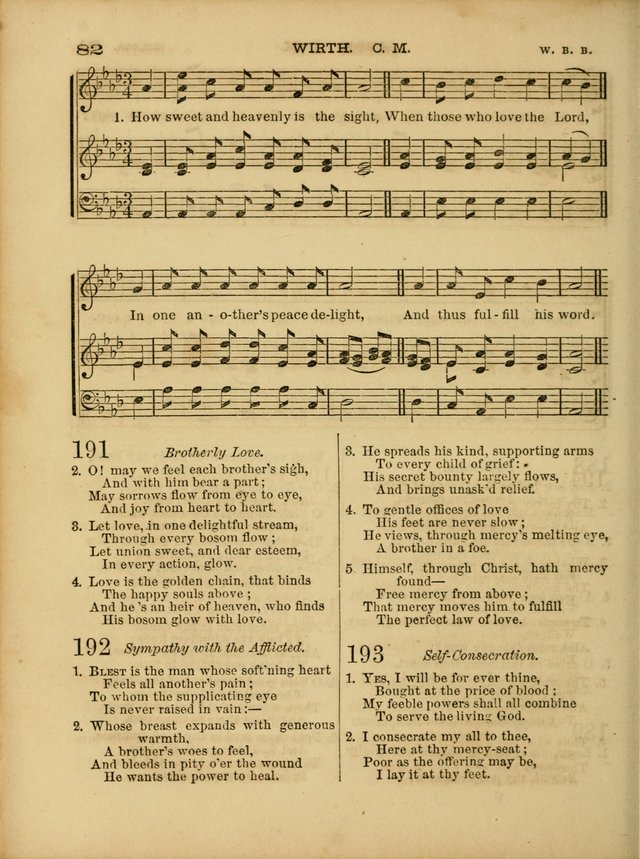 Cottage Melodies; a hymn and tune book, for prayer and social meetings and the home circle page 89