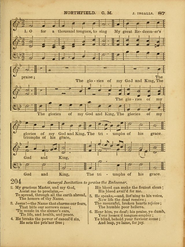 Cottage Melodies; a hymn and tune book, for prayer and social meetings and the home circle page 94