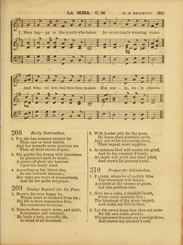 Cottage Melodies; a hymn and tune book, for prayer and social meetings and the home circle page 96