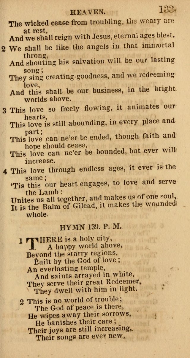 The Camp-Meeting Chorister: or, a collection of hymns and spiritual songs, for the pious of all denominations. To be sung at camp meetings, during revivals of religion, and on other occasions page 135