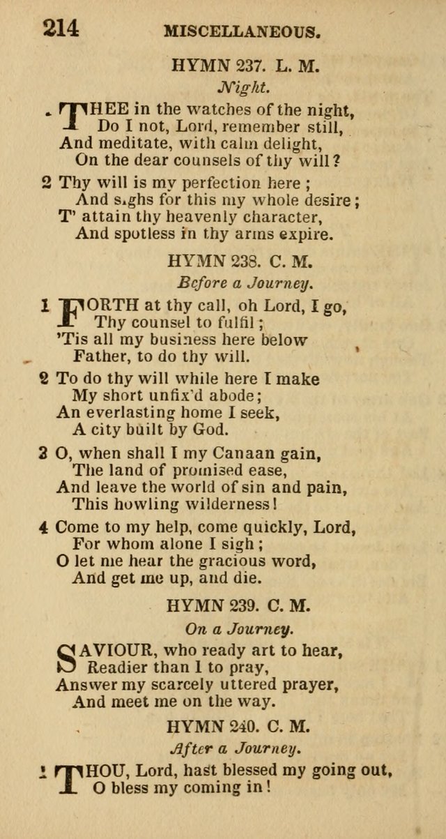 The Camp-Meeting Chorister: or, a collection of hymns and spiritual songs, for the pious of all denominations. To be sung at camp meetings, during revivals of religion, and on other occasions page 216