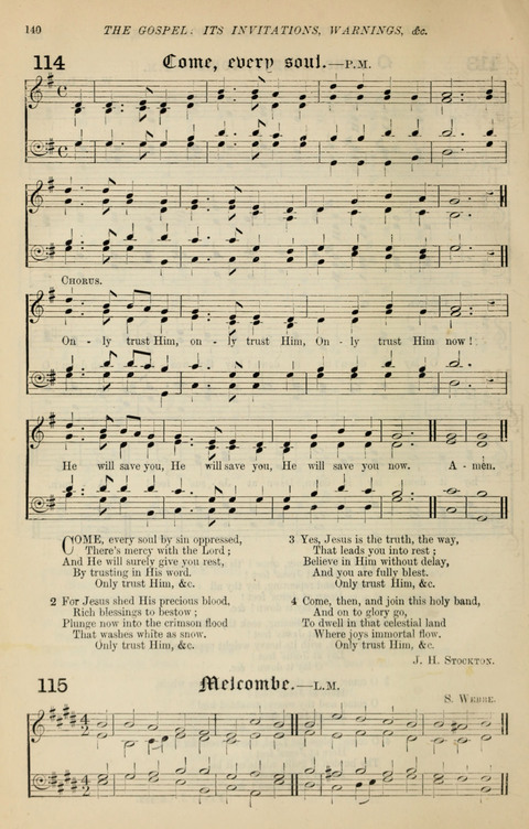 The Congregational Mission Hymnal: and Week-night service book page 134