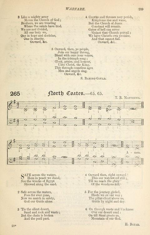 The Congregational Mission Hymnal: and Week-night service book page 283