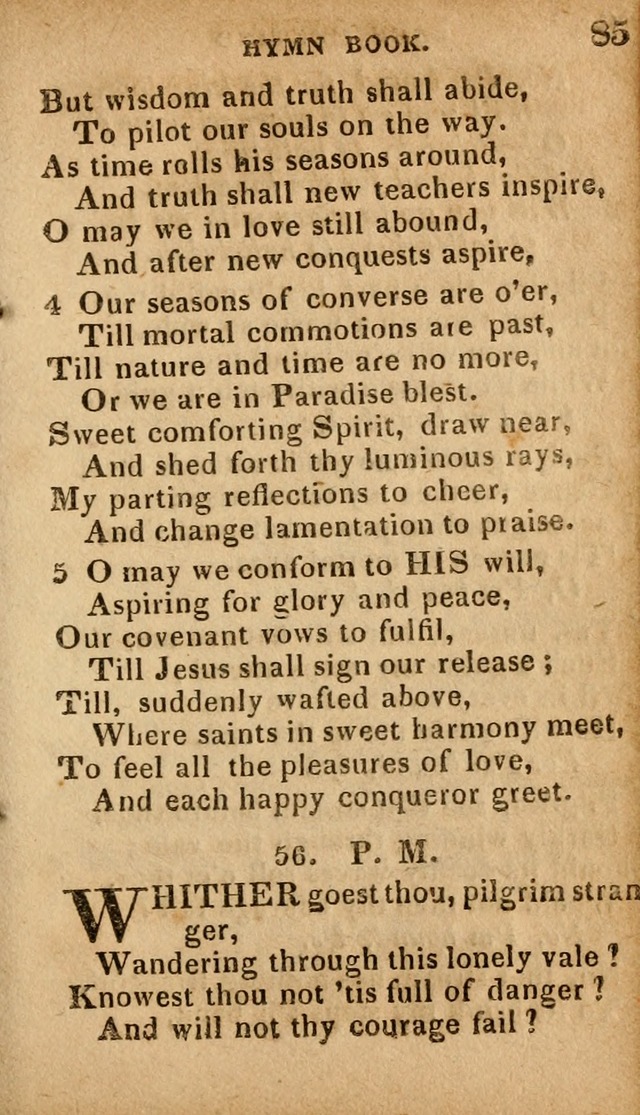 The Camp Meeting Hymn Book: containing the most approved hymns and spiritual songs Used by the Methodist Connexion in the United States page 87