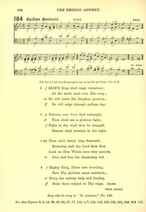 The Church Missionary Hymn Book page 172