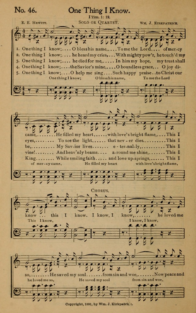 Christian Melodies: the new song book, for church, evangelistic, Sunday-school and Christian endeavor services page 53