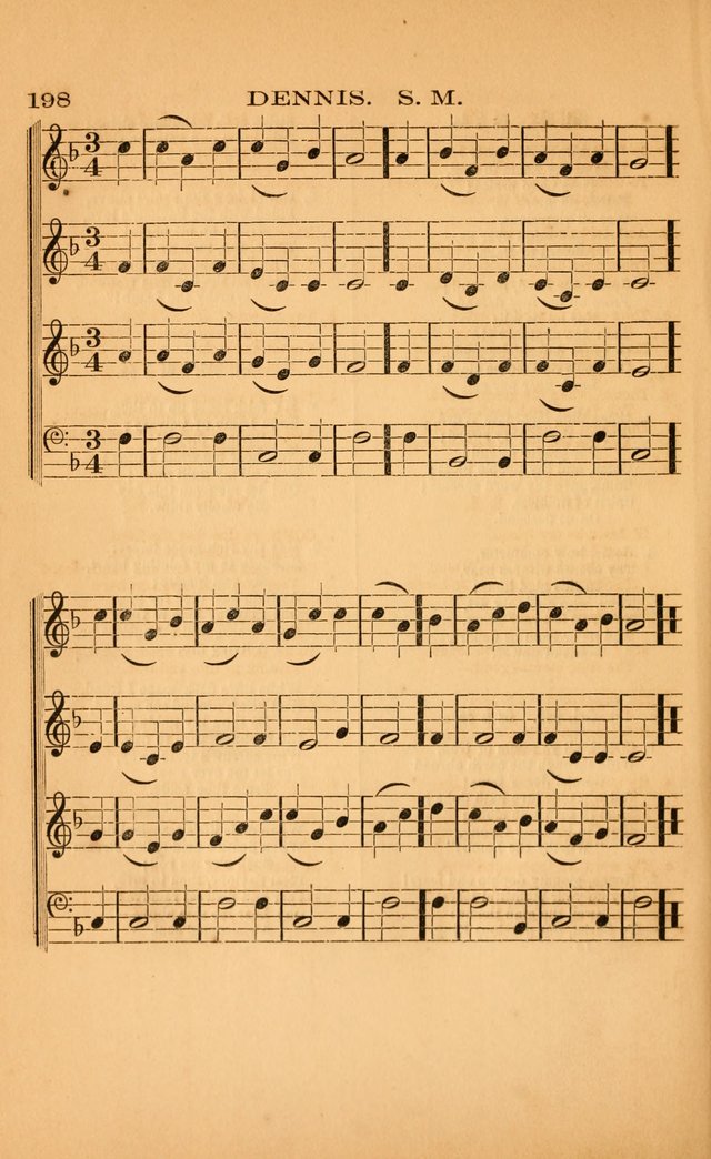 Church music: with selections for the ordinary occasions of public and social worship, from the Psalms and hymns of the Presbyterian Church in the United States of America page 198