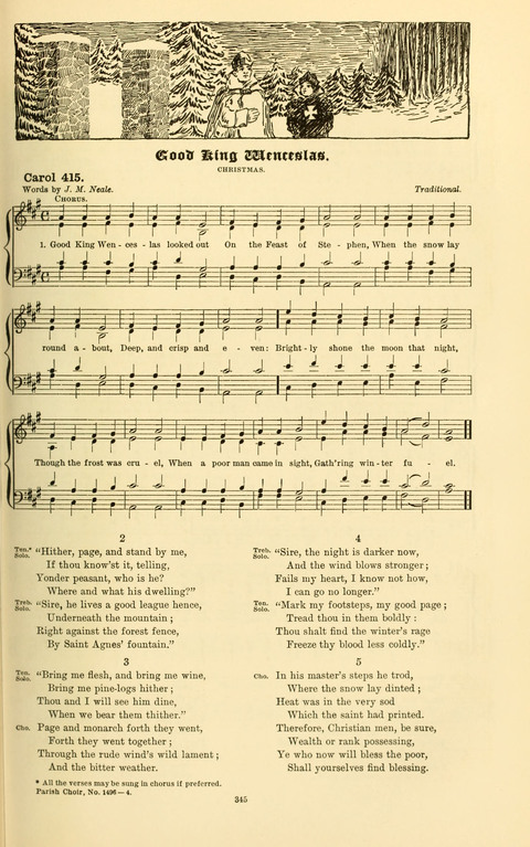 Carols Old and Carols New: for use at Christmas and other seasons of the Christian year page 351