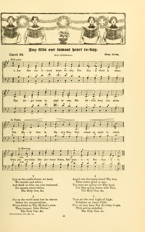 Carols Old and Carols New: for use at Christmas and other seasons of the Christian year page 51