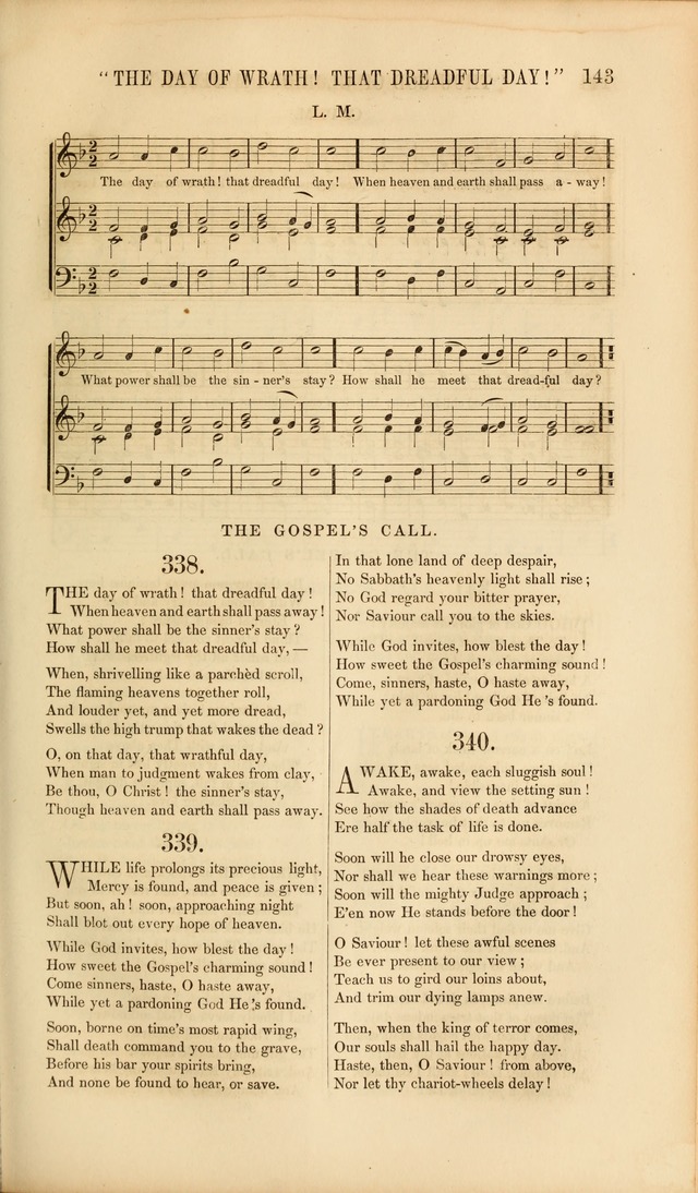 Church Pastorals, hymns and tunes for public and social worship page 143