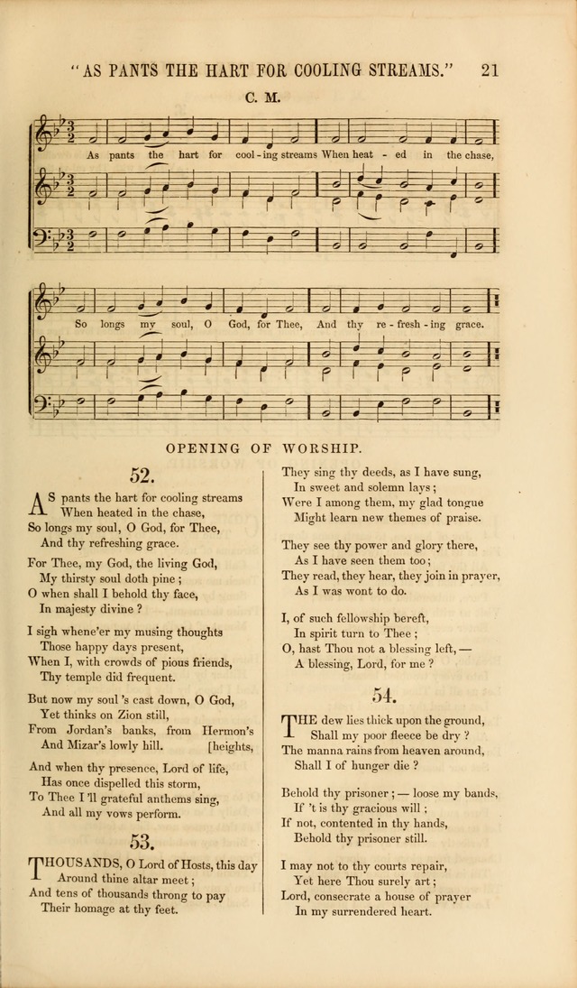Church Pastorals, hymns and tunes for public and social worship page 21