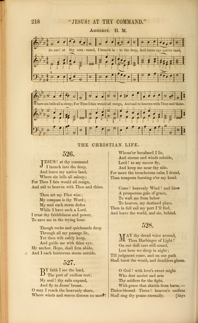 Church Pastorals, hymns and tunes for public and social worship page 218
