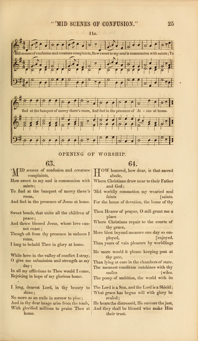 Church Pastorals, hymns and tunes for public and social worship page 25