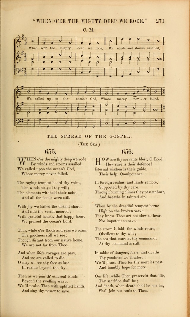 Church Pastorals, hymns and tunes for public and social worship page 271