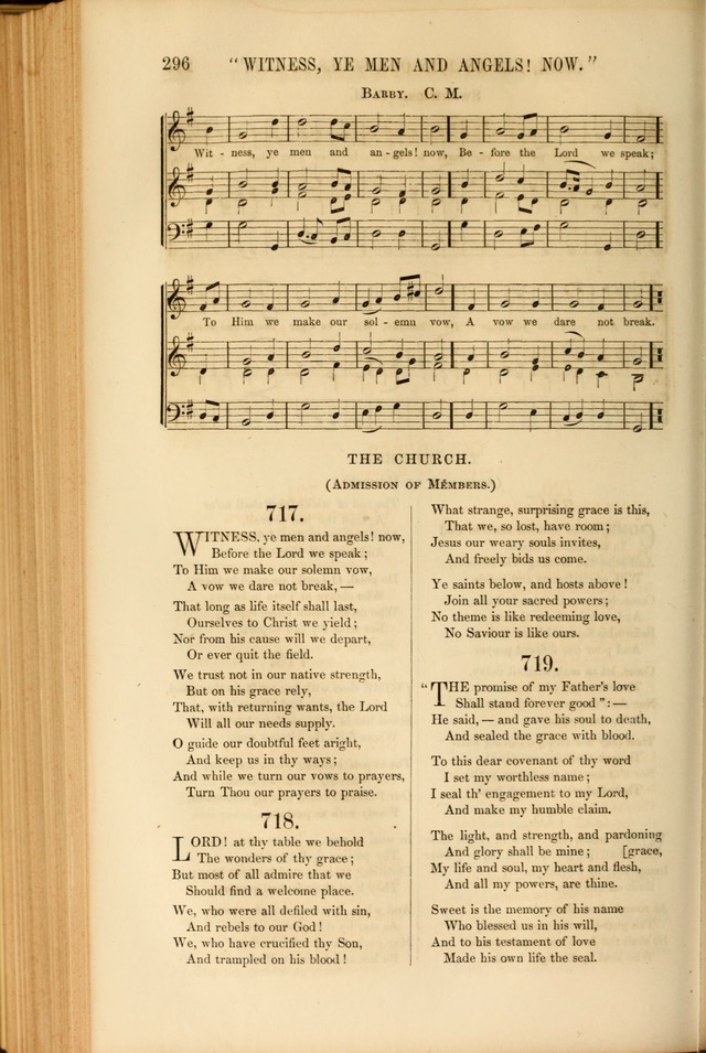 Church Pastorals, hymns and tunes for public and social worship page 296