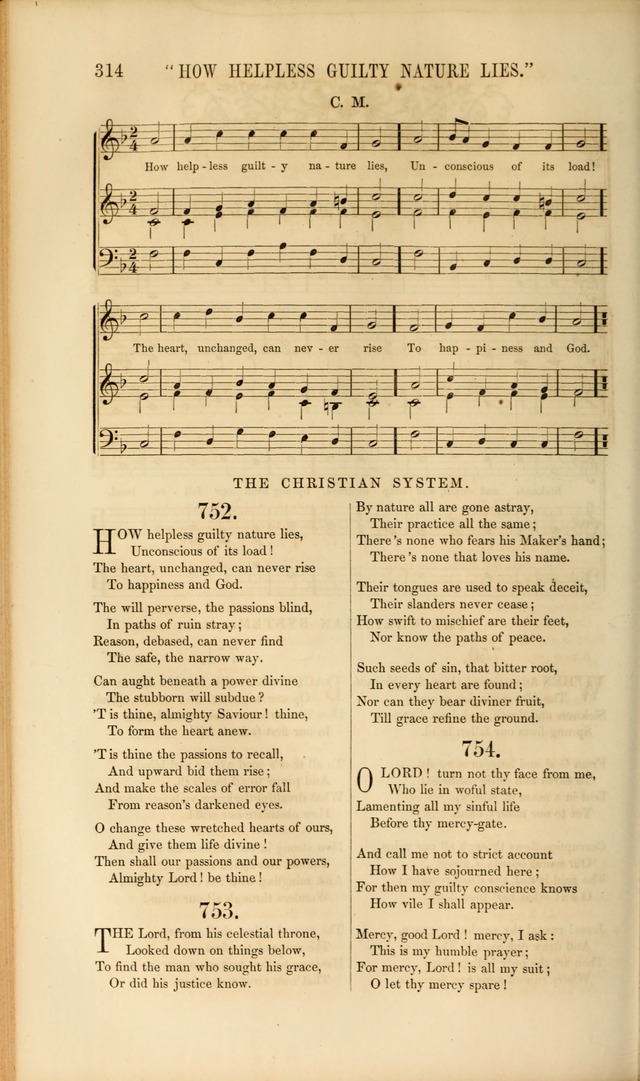 Church Pastorals, hymns and tunes for public and social worship page 314