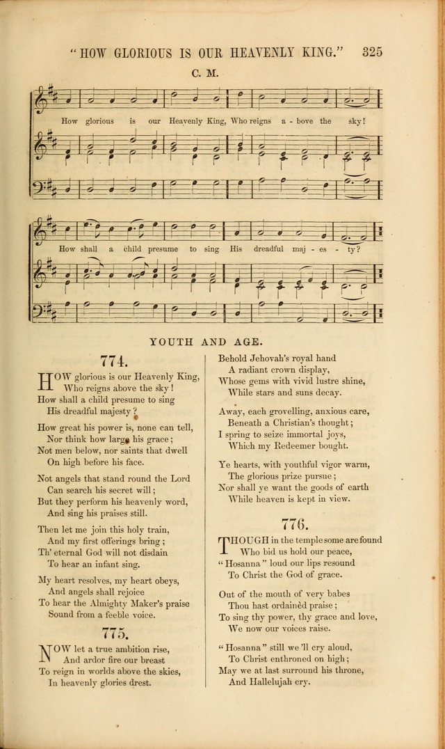 Church Pastorals, hymns and tunes for public and social worship page 325