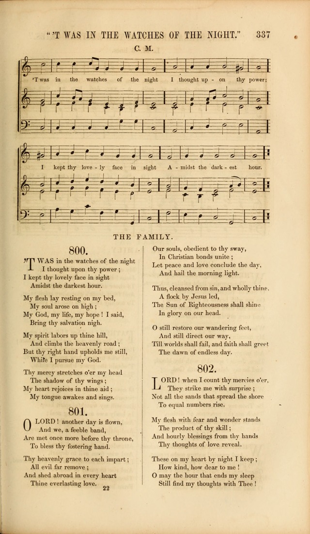 Church Pastorals, hymns and tunes for public and social worship page 337
