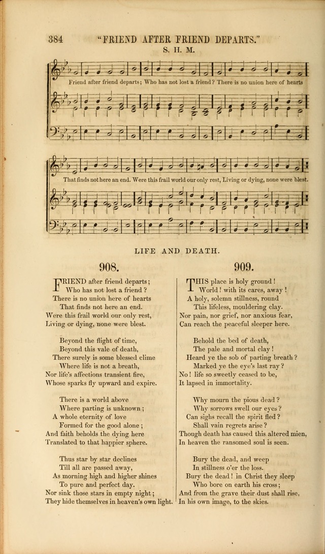 Church Pastorals, hymns and tunes for public and social worship page 384