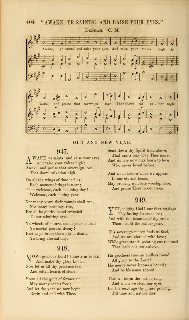 Church Pastorals, hymns and tunes for public and social worship page 404