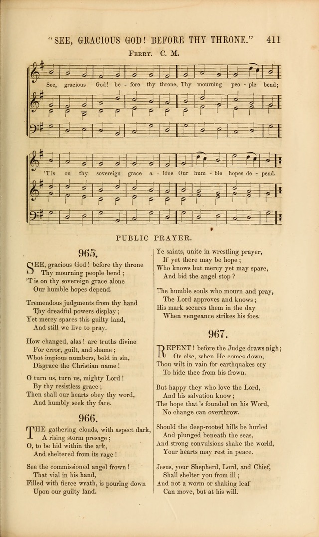 Church Pastorals, hymns and tunes for public and social worship page 411