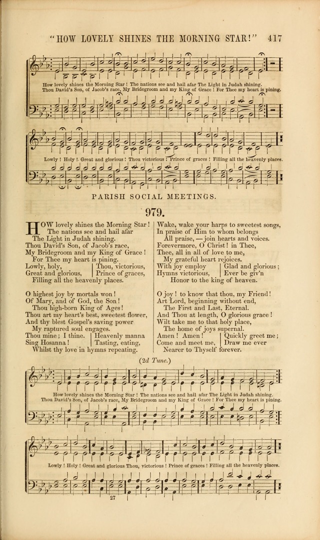 Church Pastorals, hymns and tunes for public and social worship page 417