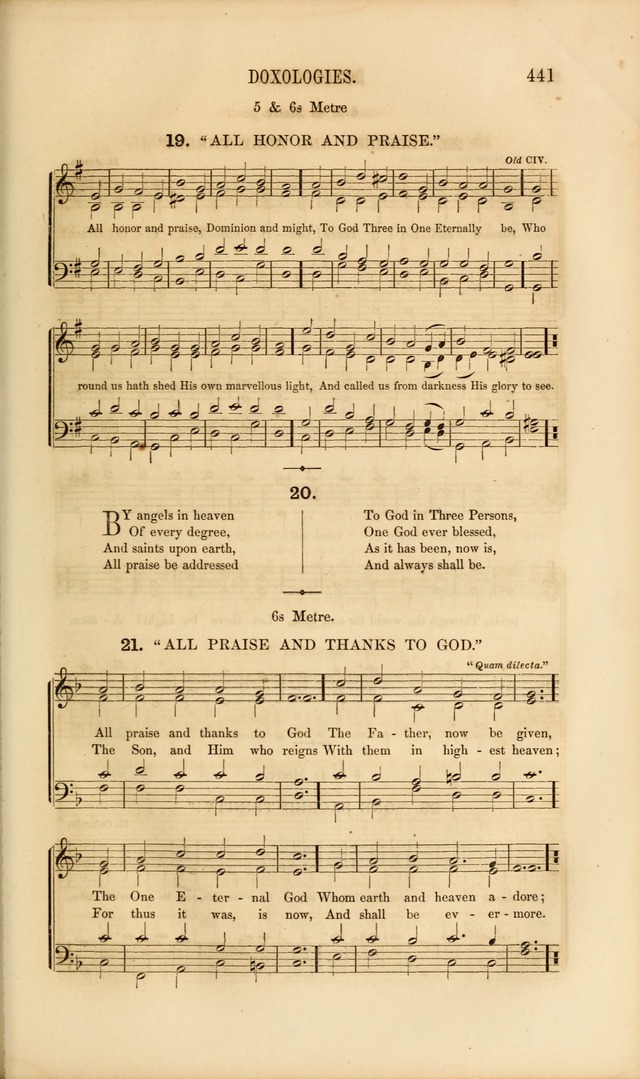 Church Pastorals, hymns and tunes for public and social worship page 441